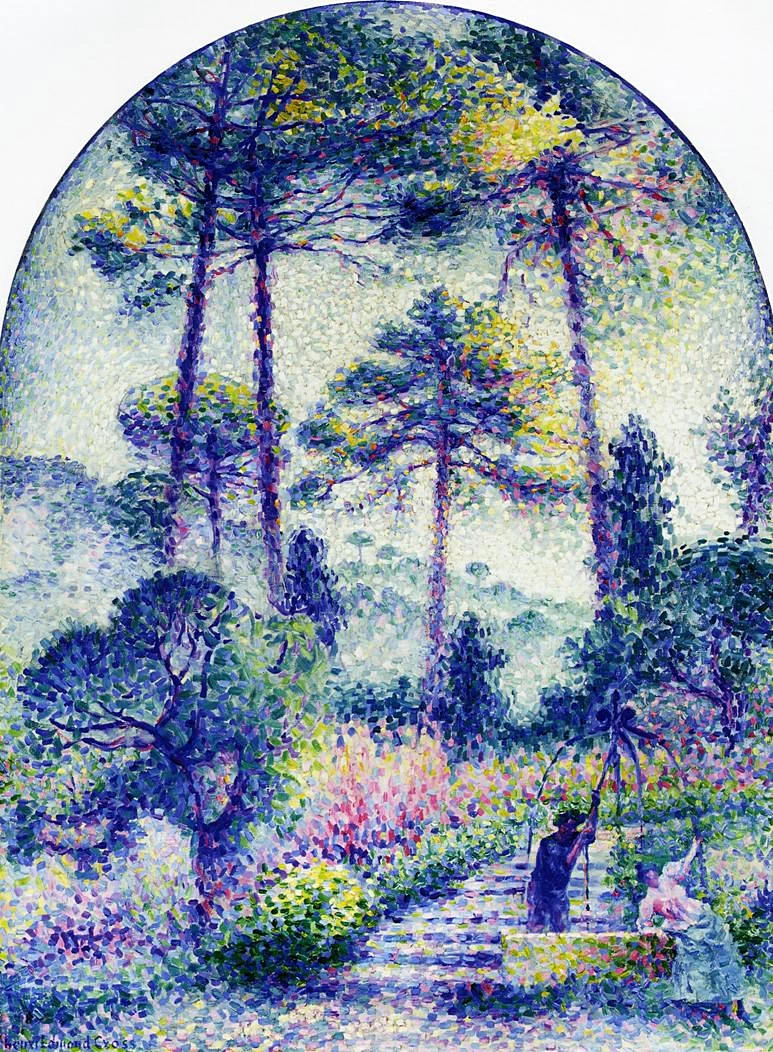 Un giardino in Provenza, 1900